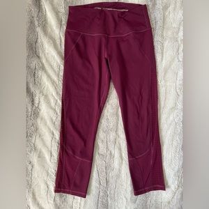Victoria Sports Maroon Leggings